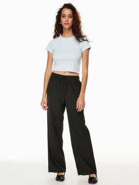 Aritzia Wilfred Free Lodge Linen Blend Drawstring Pant